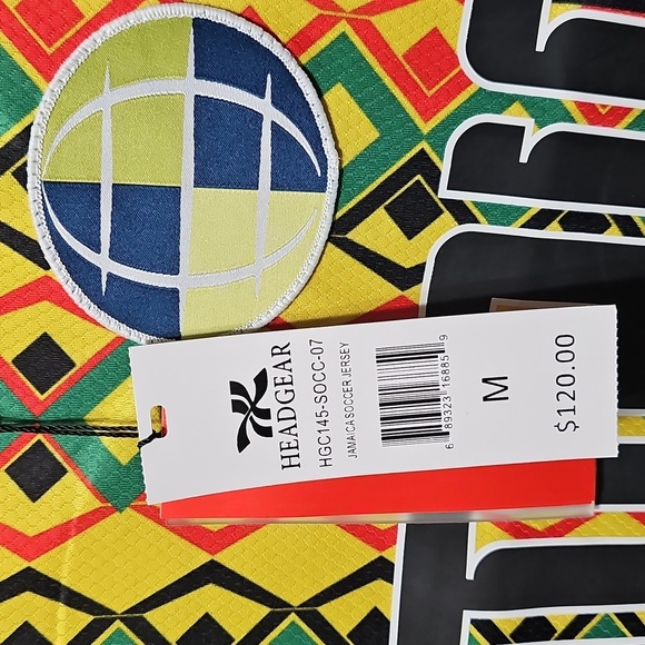 Jamaica Graphic Soccer Jersey Size Medium NWT‎ - Picture 4 of 11